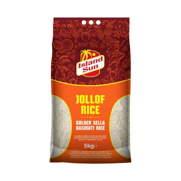 Island Sun Jollof Sella Basmati Rice | 5kg